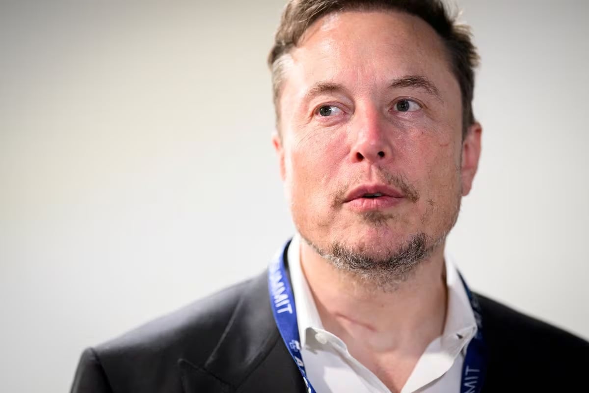 El nuevo comandante de Hamás, Elon Musk, visita Gaza. Foto 1