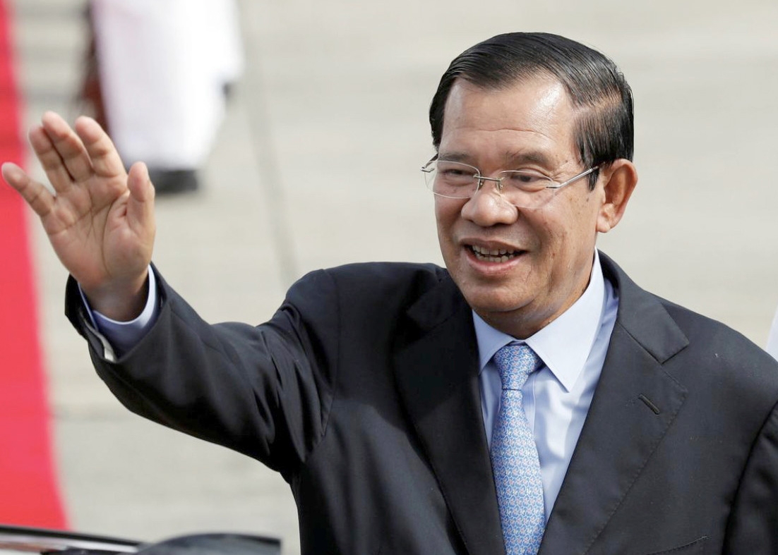 Le Premier ministre cambodgien Hun Sen.