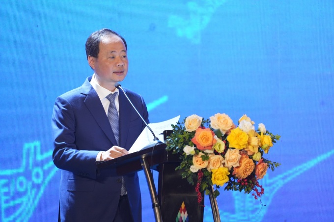 Deputy Minister Tran Hong Thai, Ministry of Science and Technology, shared his views on the important resources from enterprises for the development of Vietnam's science and technology.