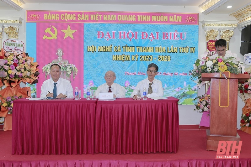 Congrès de l'Association des Pêcheurs de Thanh Hoa