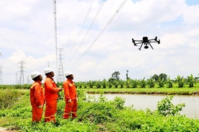 Trabajos de transformación digital en Phu Ninh Electricity