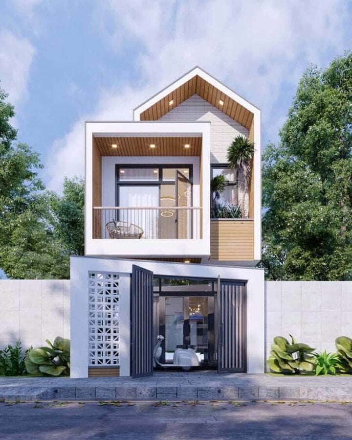 Cùng ngắm những mẫu thiết kế nhà 1 trệt 1 lầu được ưa chuộng- Ảnh 1.