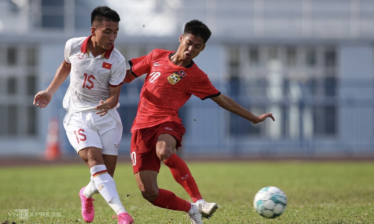 [Trực tiếp] U23 Việt Nam vs U23 Lào