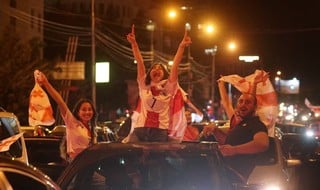 Millions of Georgians 'stormed at night' after victory over Portugal