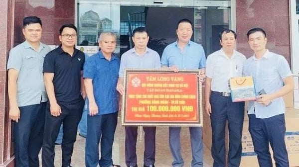 El Grupo Hanaka rinde homenaje a las familias políticas y a las personas meritorias de Bac Ninh