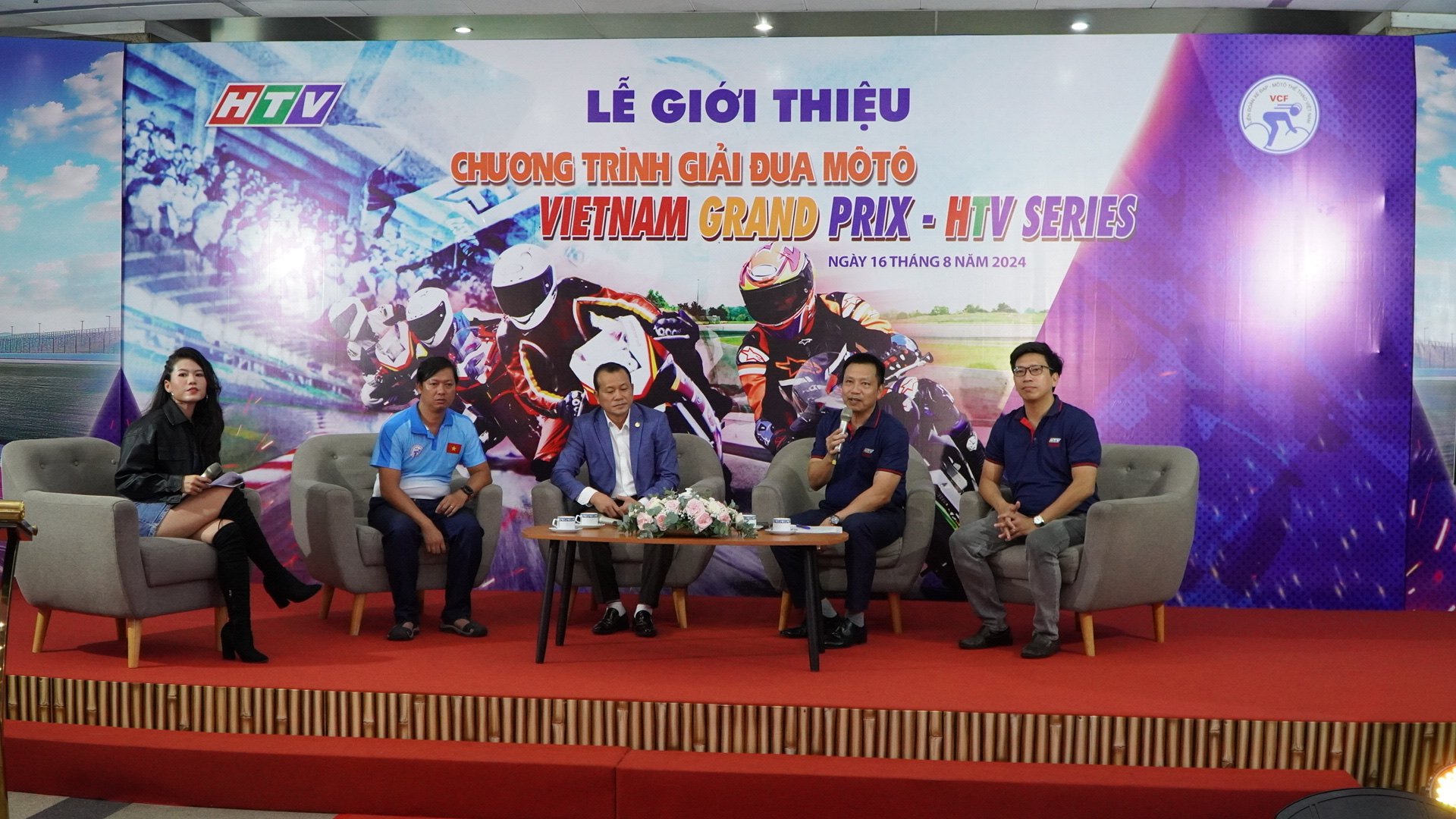 Ra mắt giải mô tô Việt Nam Grand Prix - HTV Series, sân chơi mới hấp dẫn- Ảnh 1.