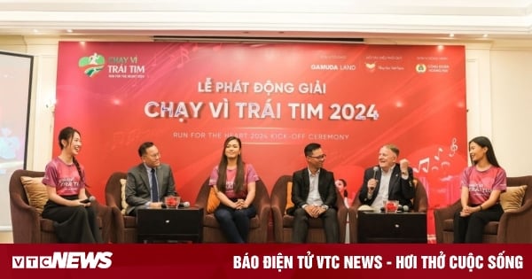 Chính thức khởi động chương trình 'Chạy Vì Trái Tim 2024'