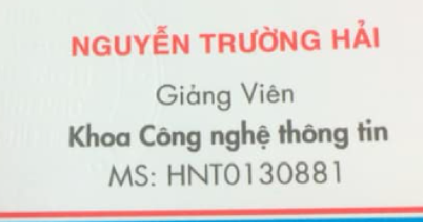 Tiến sĩ giả Nguyễn Trường Hải ghép ảnh nhận bằng tiến sĩ để tạo niềm tin?