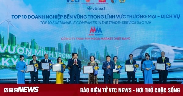 MM Mega Market được vinh danh Top 10 Doanh nghiệp bền vững