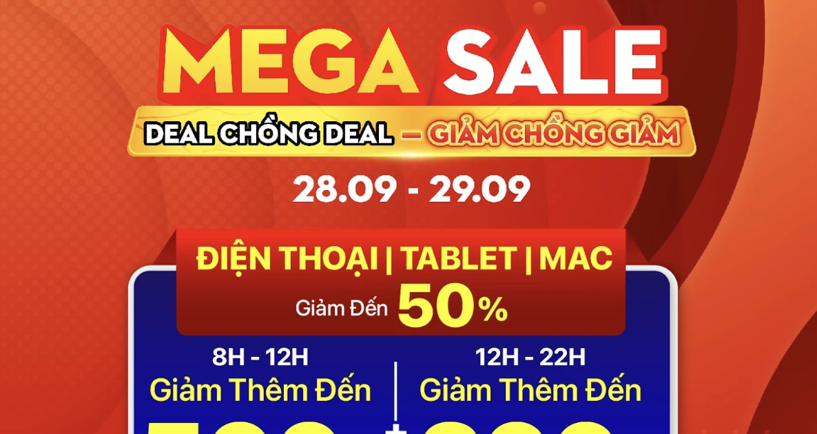 Di Động Việt tung deal sốc cuối tháng 9