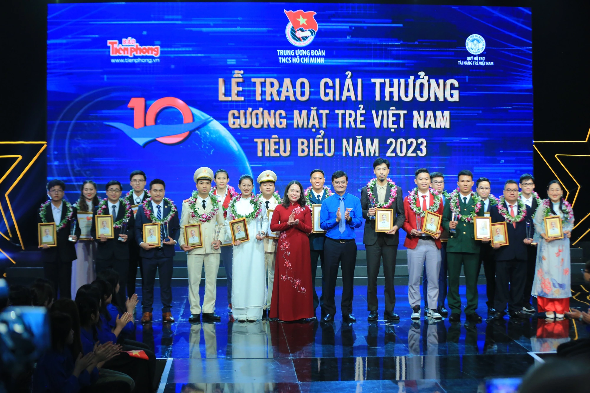 Lễ trao Giải thưởng Gương mặt trẻ Việt Nam tiêu biểu năm 2023