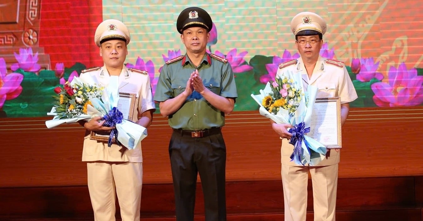 ตำรวจภูธรจังหวัดบิ่ญเซือง มีรองผู้อำนวยการคนใหม่ 2 คน