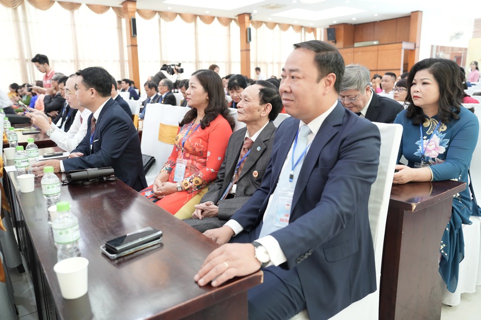 Délégués présents au Congrès des Délégués du Barreau de Hanoi pour la période 2024-2029