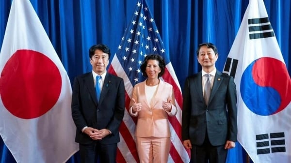 US-Japan-Korea cooperation for security and prosperity in the Indo-Pacific region