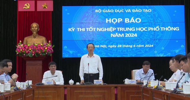 30 thí sinh vi phạm Quy chế trong Kỳ thi tốt nghiệp THPT năm 2024 - Ảnh 1.