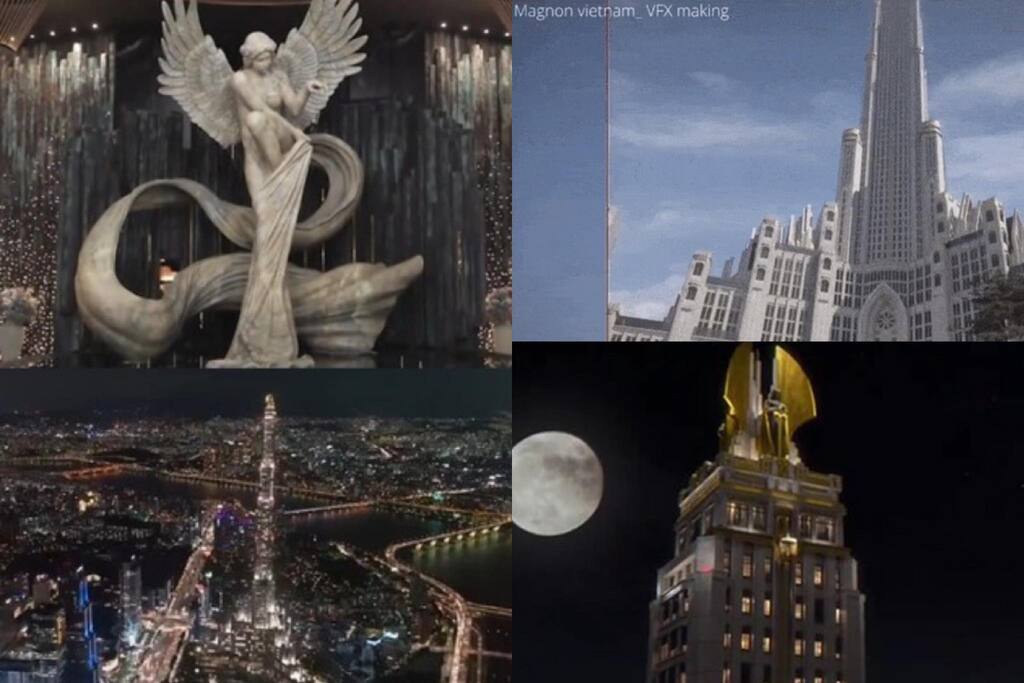 Previously, the Vietnamese team was very successful in creating special effects for the Korean movie “Penthouse: War in Life”. Photo: screenshot