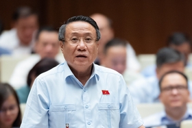 National Assembly Deputy Ha Sy Dong questioned the Deputy Prime Minister about the prospects of FDI capital and the issue of cross-ownership in the banking sector.