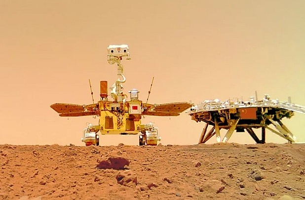 Le robot Chuc Dung est actif depuis 358 jours sur Mars. Photo : CNSA
