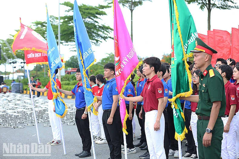 [Photo] Panorama of the Launching Ceremony of the 2024 Summer Youth Volunteer Campaign photo 3