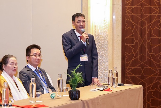 Mr. Huynh Bao Khuong, head of the Vietnamese community liaison committee in the UAE. Photo: Nhat Bac