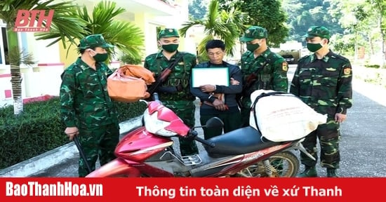 Thanh Hoa Border Guards arrest drug trafficker