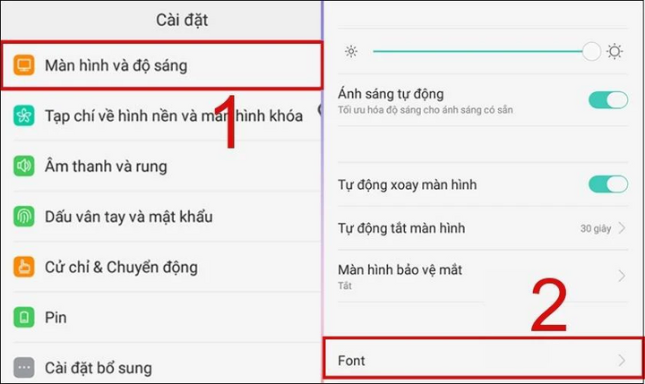 วิธีเปลี่ยนฟอนต์บนโทรศัพท์ OPPO - 3