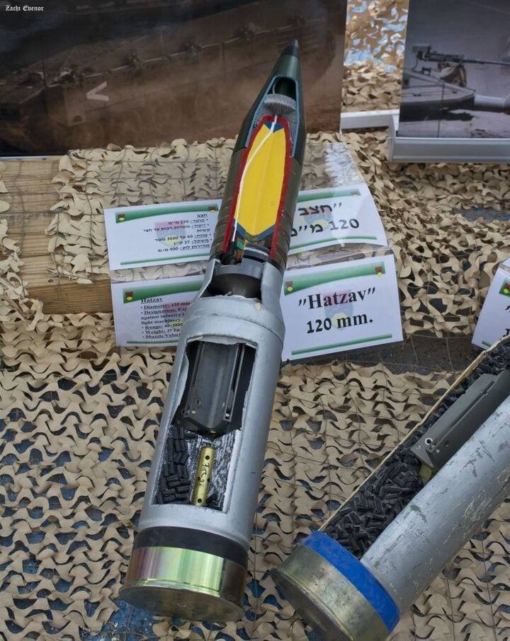 Модель боеприпаса фугасного действия 3VOF128 «Тельник».