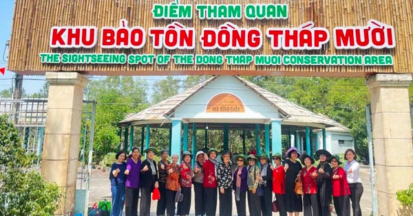 Sức sống mới trên Điểm tham quan Khu bảo tồn Đồng Tháp Mười