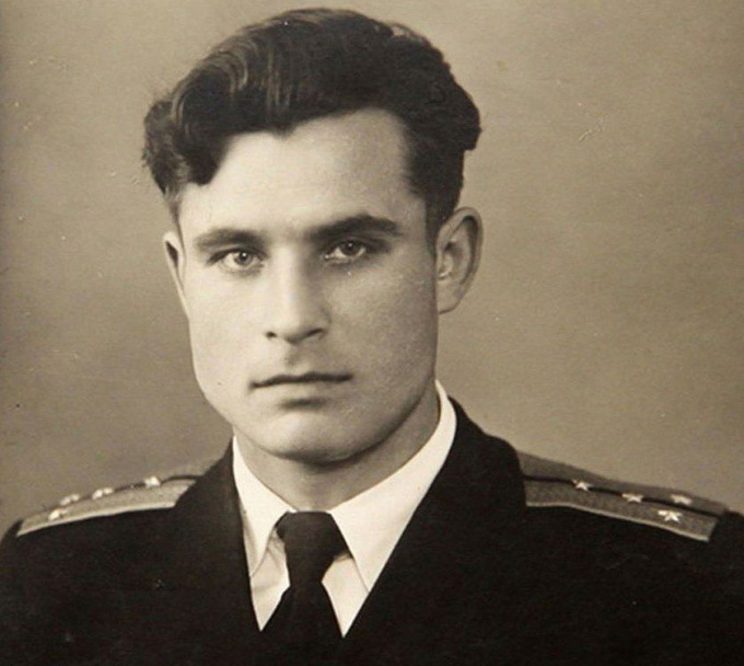 Vasili Arkhipov khi còn lại đại úy hải quân. Ảnh: Wikipedia