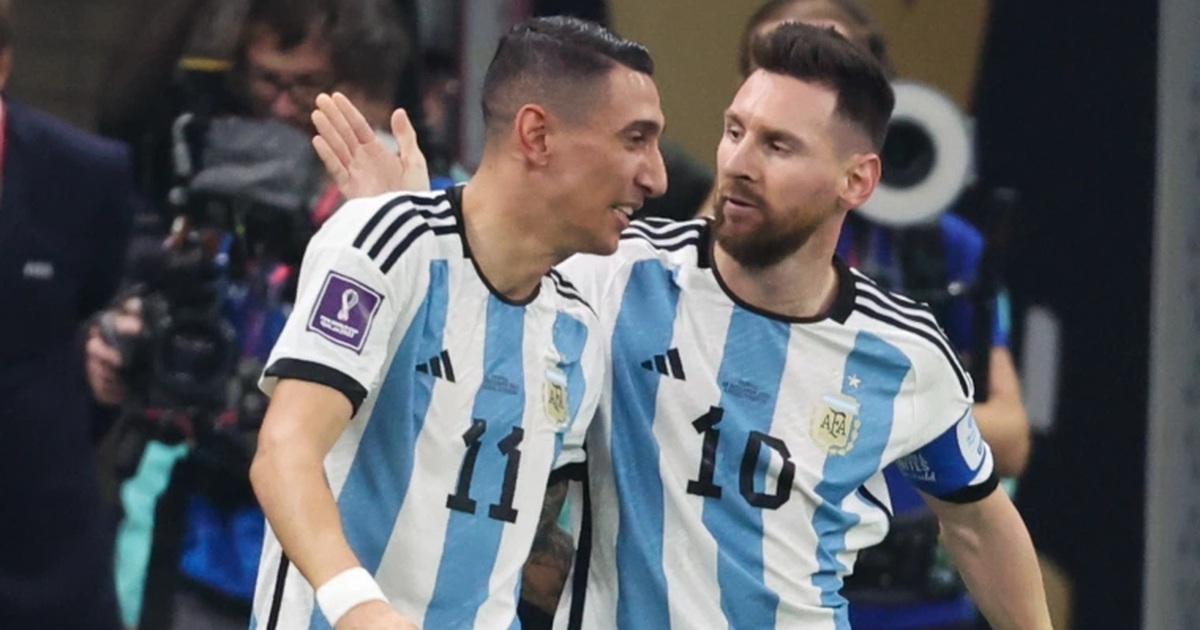 Messi: "Argentina cherishes the moment Di Maria is still playing"