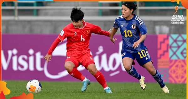 U.20 Vietnam lost to defending champion Japan 0-10