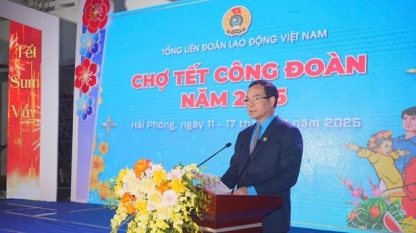 Chợ Tết Công Đoàn 2025: Lan toả nghĩa tình tới đoàn viên, người lao động