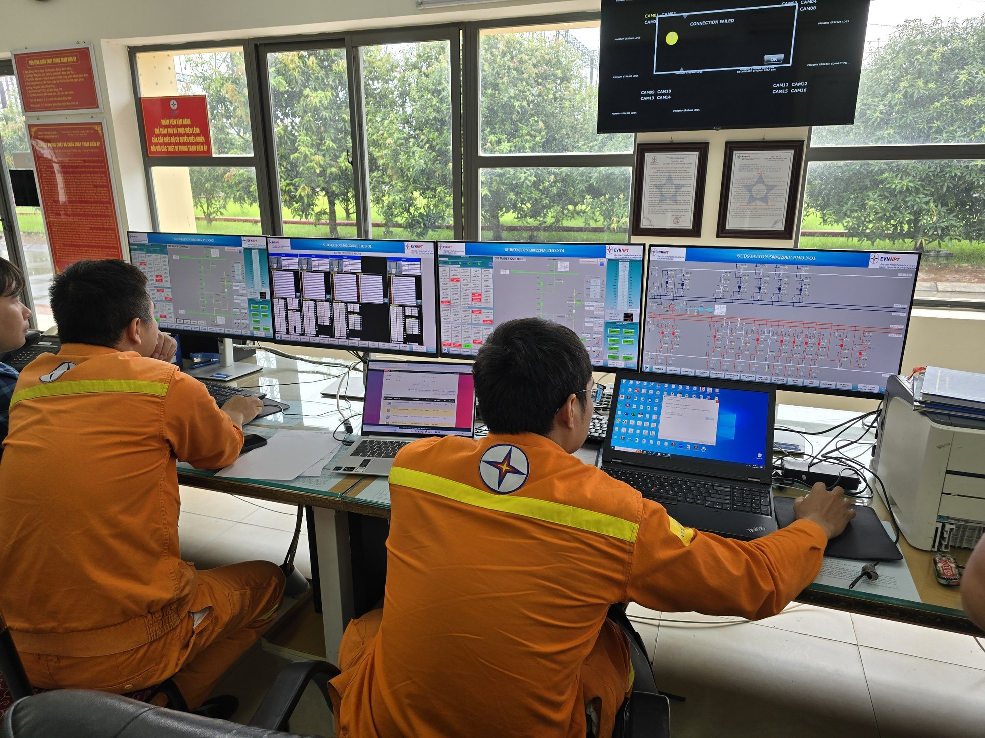 Image of the giant transformer station of the 500kV circuit 3 project in Pho Noi, Hung Yen reaching the finish line ahead of schedule photo 14