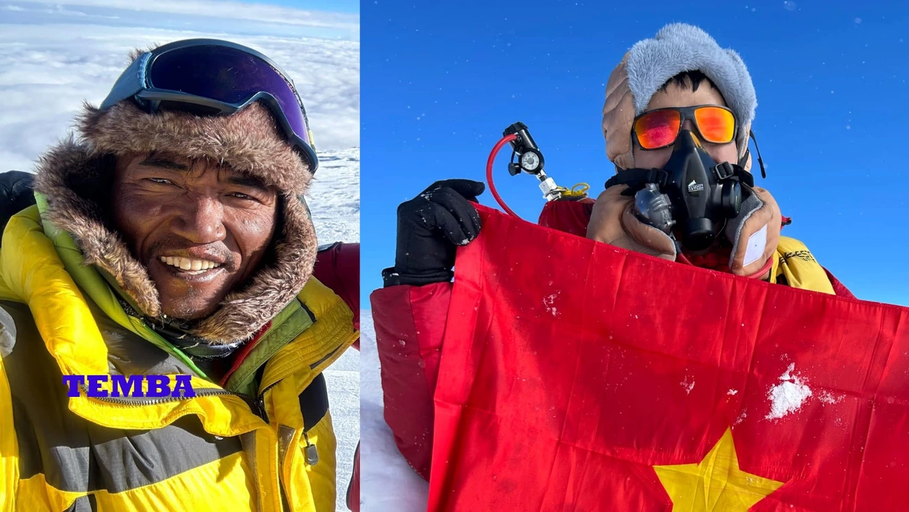 The first Vietnamese successfully conquered the "deadly mountain" in Nepal