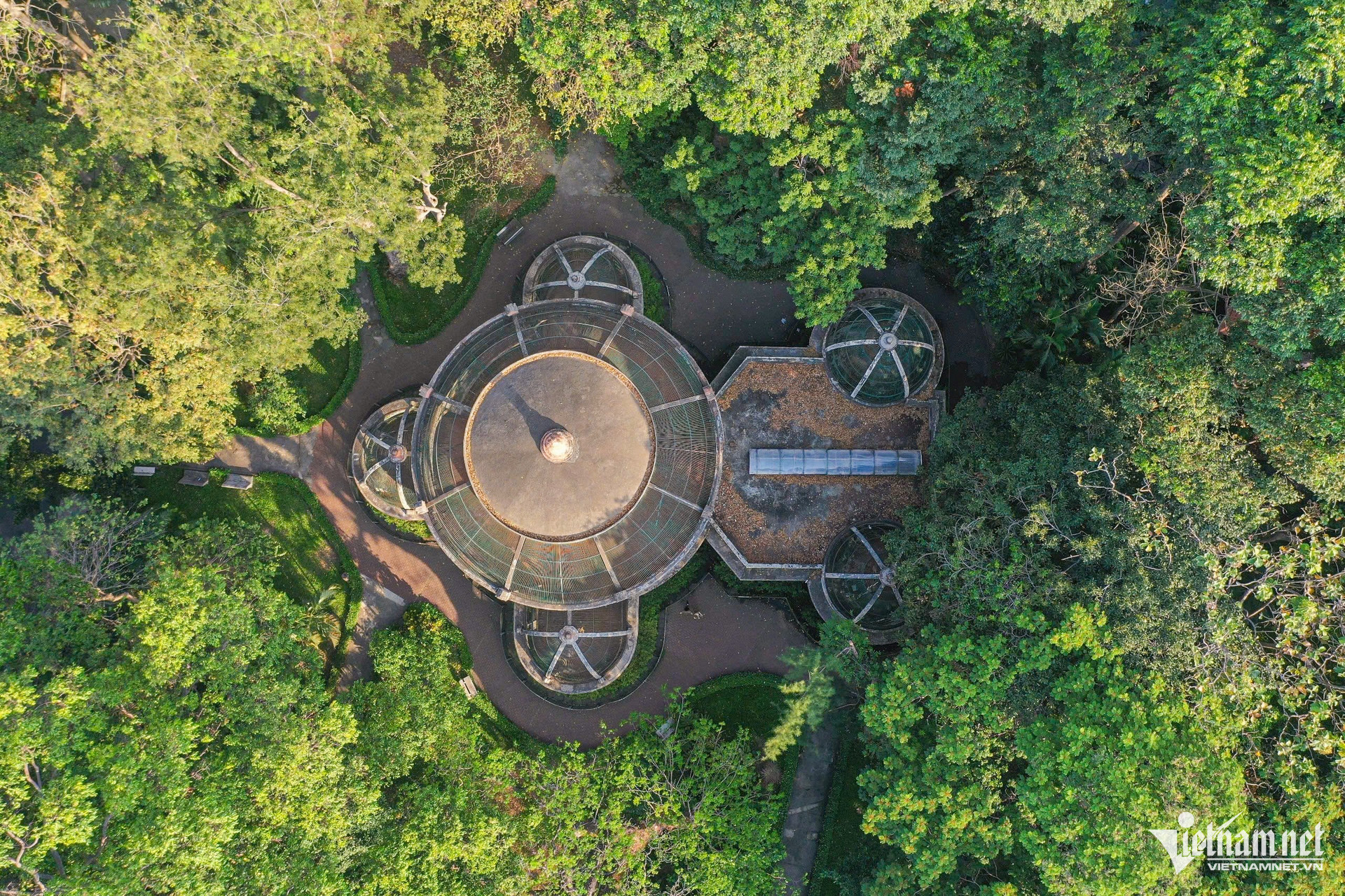 Panoramablick auf das fast 16 Hektar große goldene Land, das an den Saigon Zoo und den Botanischen Garten verpachtet werden soll