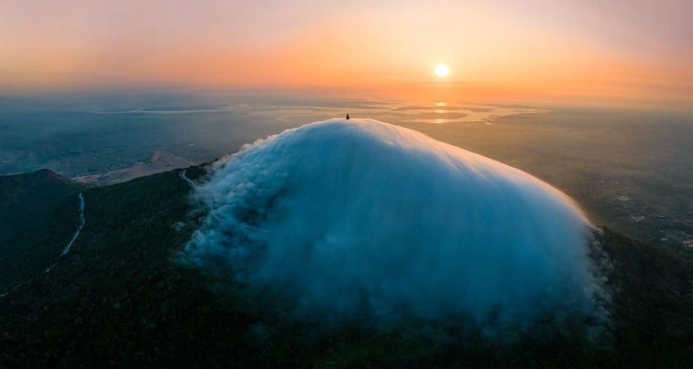 What did Vesak delegates say about Ba Den Mountain in Tay Ninh?