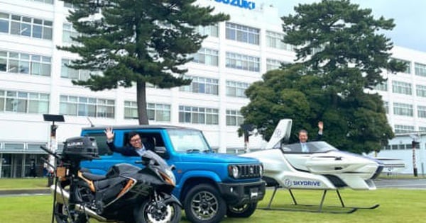 Suzuki kooperiert mit SkyDrive bei der Produktion eines dreisitzigen Flugautos