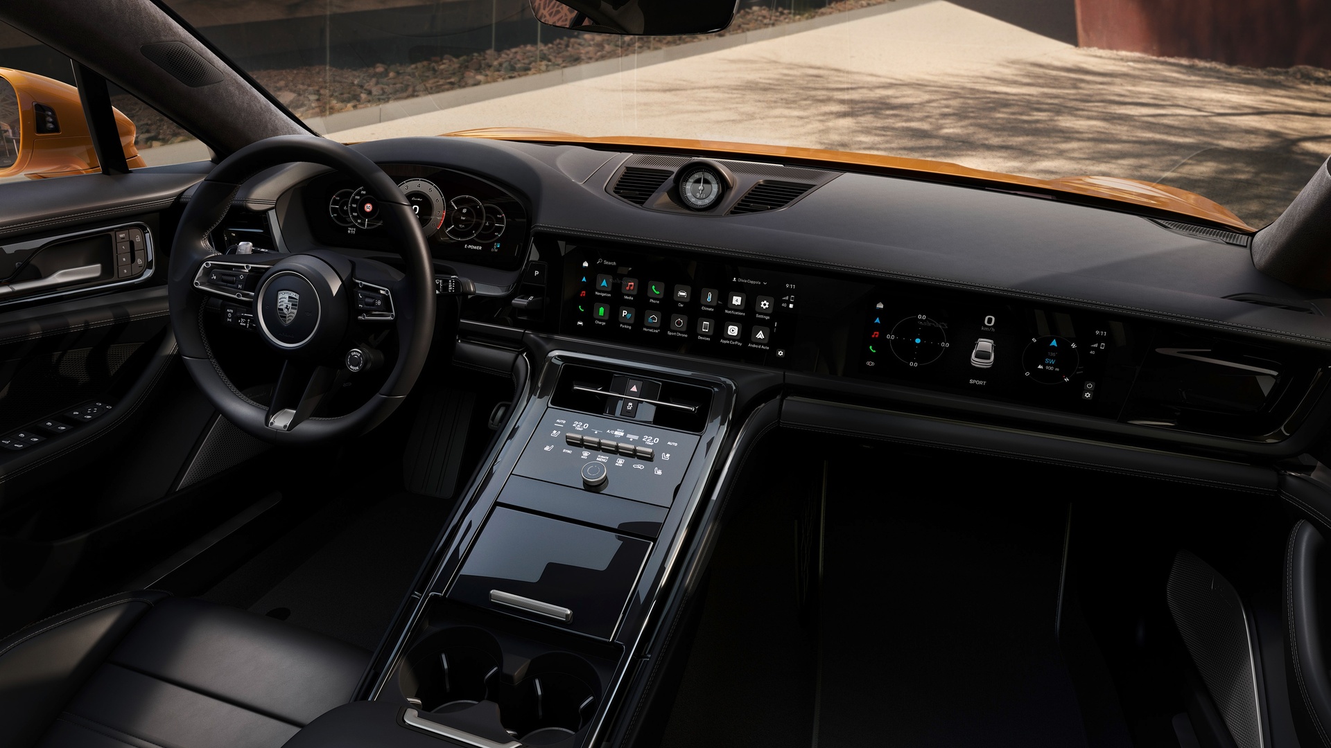 Porsche Panamera впервые поступил в продажу для вьетнамских клиентов, гибридный автомобиль выставлен на продажу, самая низкая цена 64 млрд донгов, изображение 3