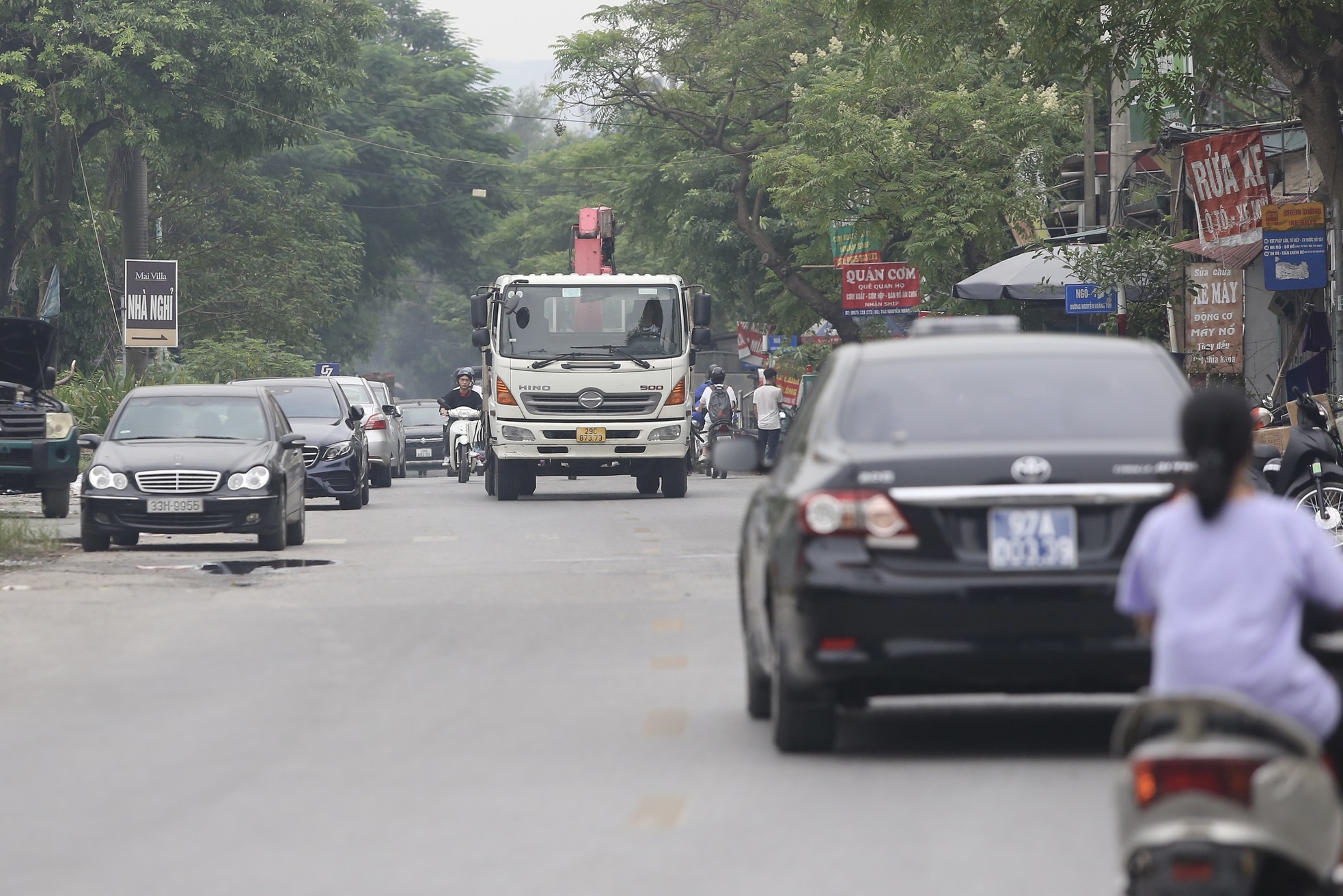 Fatigué d'attendre le projet d'agrandissement de la route « suspendue » de 14 ans à Hanoï photo 11