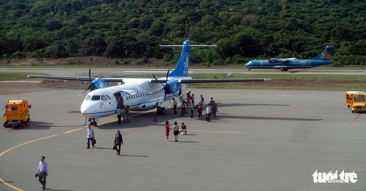 Les compagnies aériennes doivent trouver des avions adaptés à l'infrastructure de l'aéroport de Con Dao.