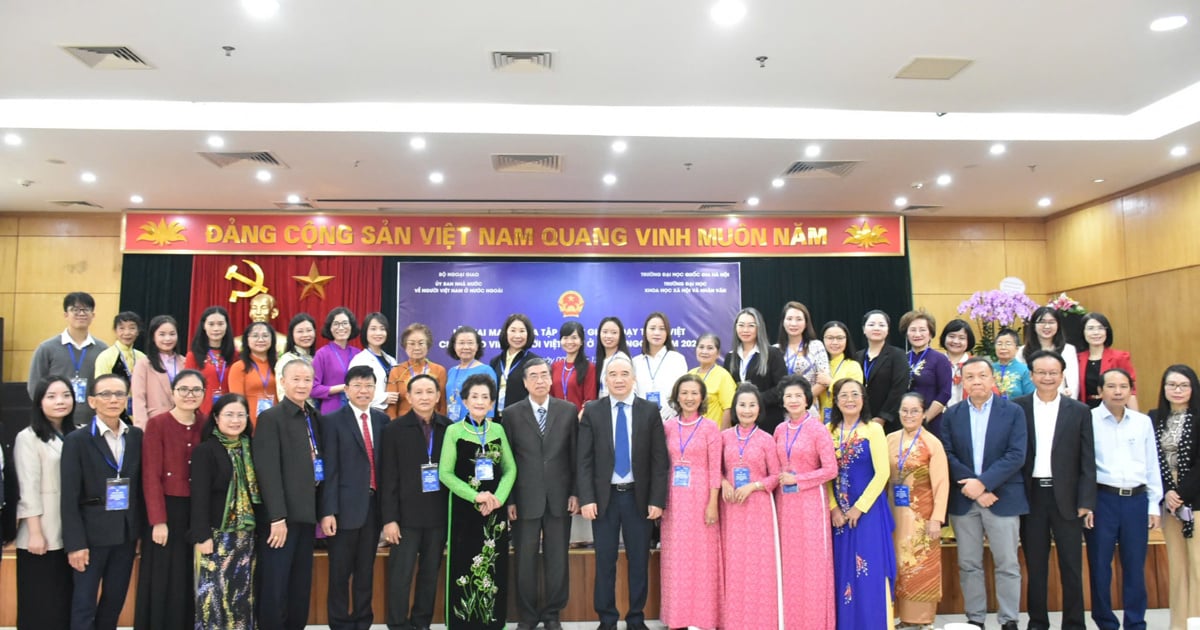 Soutenir les enseignants vietnamiens pour « semer » leur langue maternelle à l’étranger