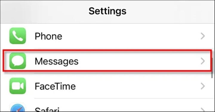 Comment masquer les messages de spam des inconnus sur iPhone - 1