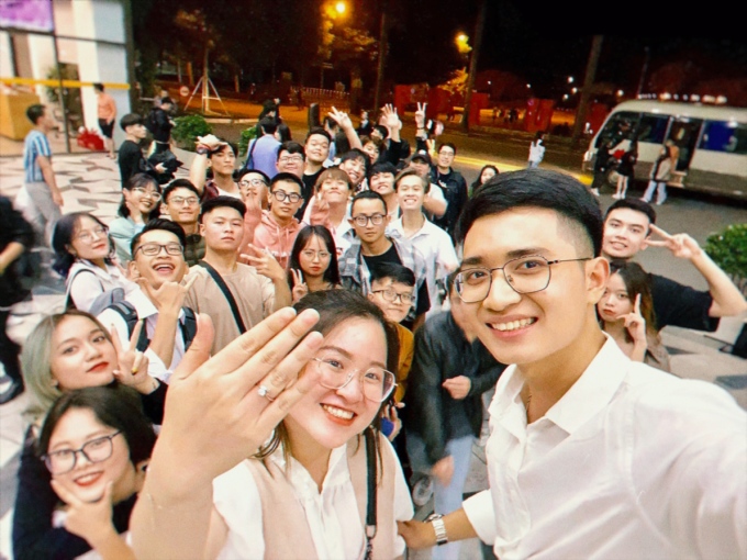 Ngoc Huyen y su esposo son ex alumnos de la Universidad FPT de Hanoi. Foto: Personaje proporcionado