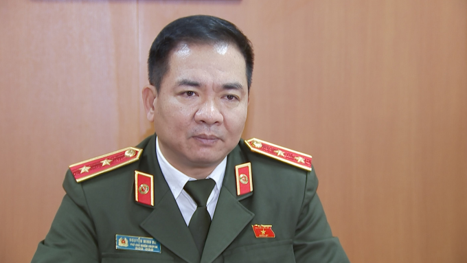 Generalleutnant Nguyen Minh Duc, stellvertretender Vorsitzender des Nationalen Verteidigungs- und Sicherheitskomitees. Foto: National Assembly Media