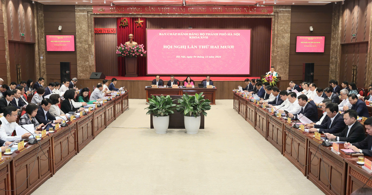 Hanoi a pour objectif de réduire 5 départements, 2 comités du Parti et de réduire les points focaux internes après avoir restructuré et rationalisé l'appareil.