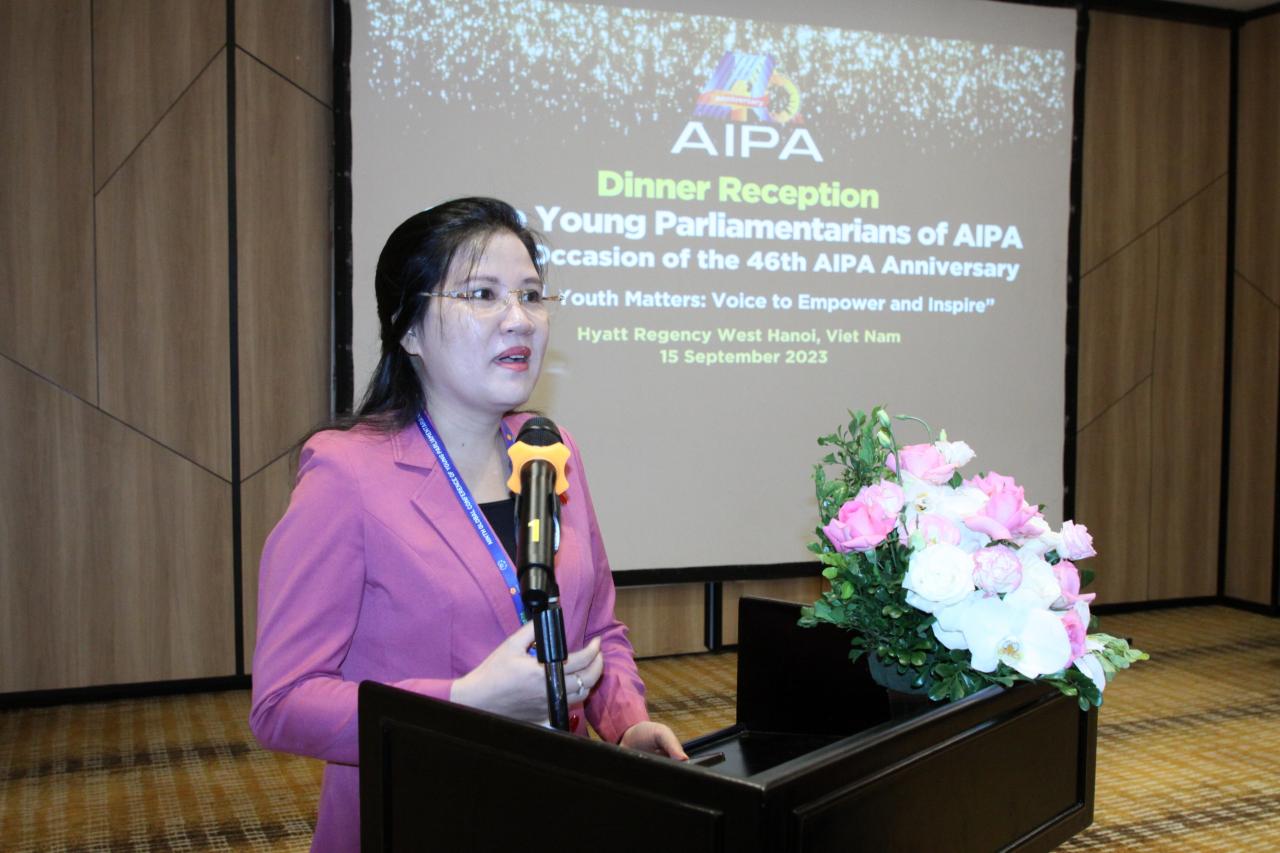 พบปะอย่างใกล้ชิดกับสมาชิกรัฐสภา AIPA รุ่นเยาว์