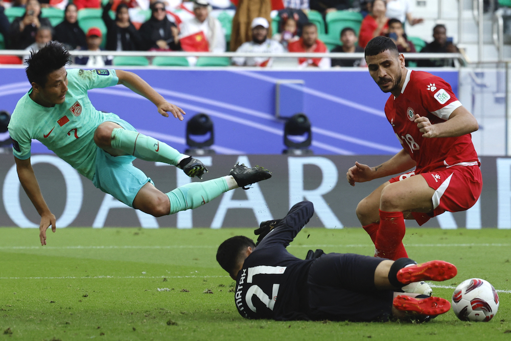 Lại bế tắc trước đối thủ yếu, Trung Quốc đối mặt bị loại  ở Asian Cup 2023- Ảnh 1.