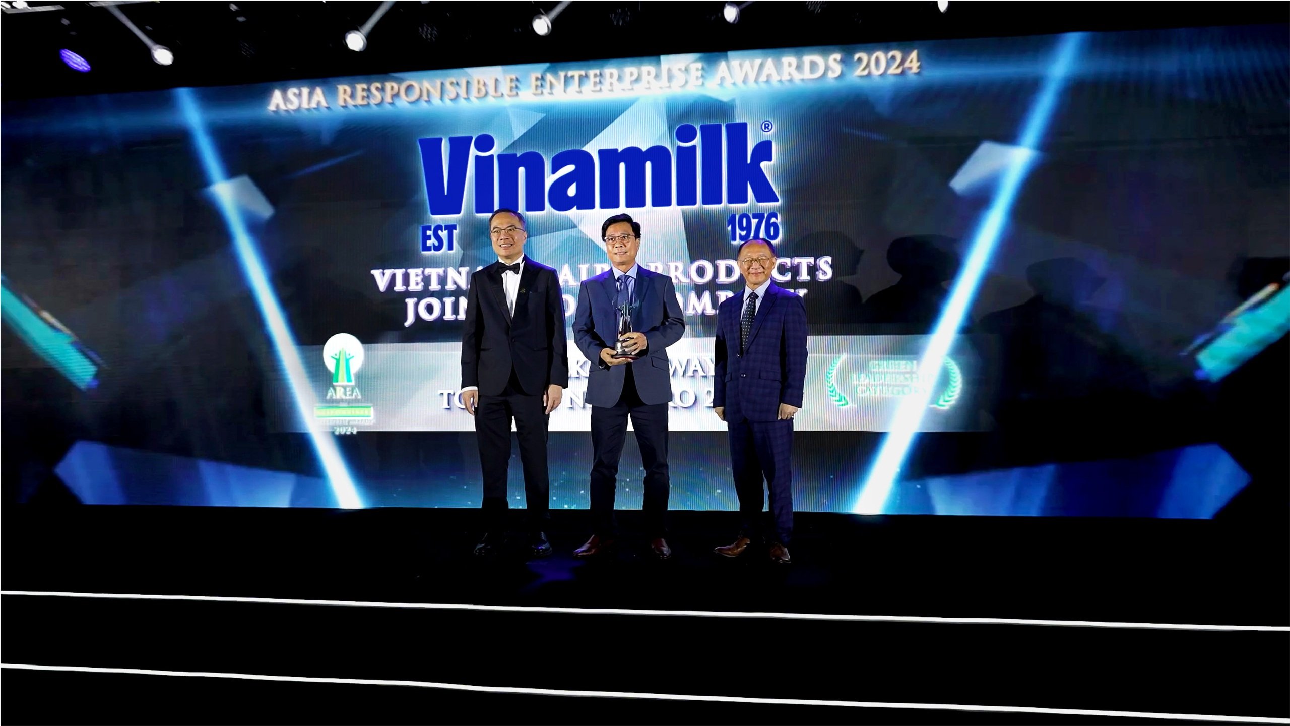 Vinamilk - Doanh nghiệp sữa duy nhất của châu Á được vinh danh tại giải thưởng Quốc tế về 