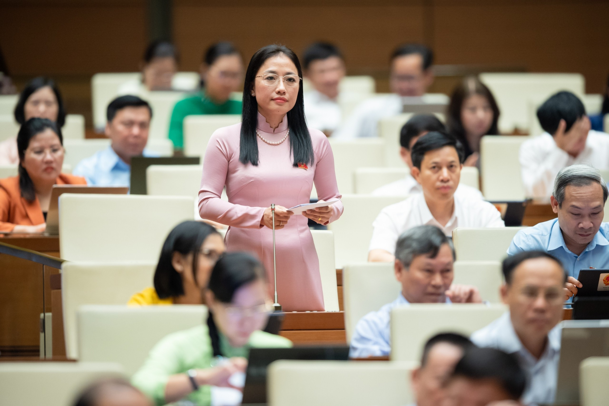 Die Untätigkeit des Abgeordneten der Nationalversammlung, Le Thanh Van Can Bo, stellt auch einen Verstoß gegen das Strafrecht dar. 1