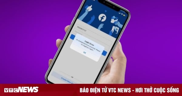 Facebook lỗi toàn cầu, người dùng không thể đăng nhập